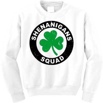 Shenanigans Squad Funny St PatrickS Day Party Kids Sweatshirt