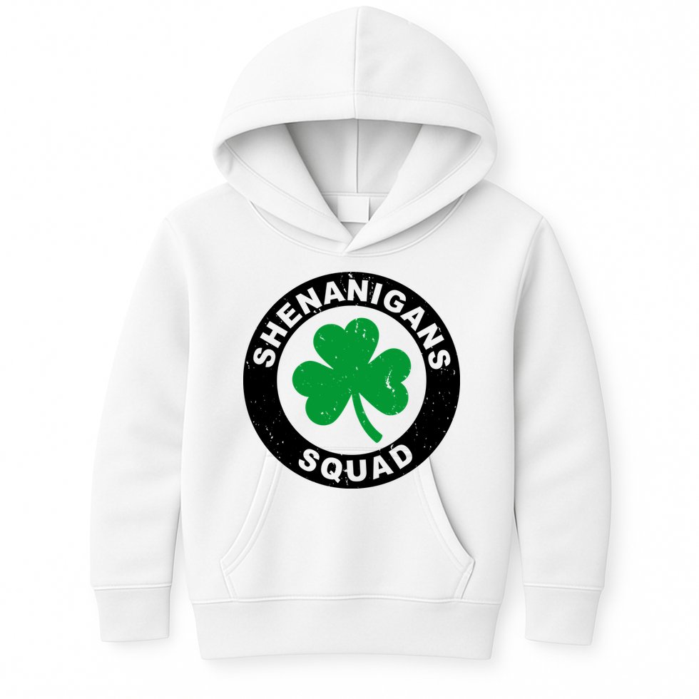 Shenanigans Squad Funny St PatrickS Day Party Kids Hoodie