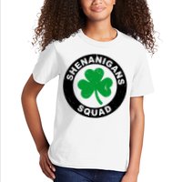 Shenanigans Squad Funny St PatrickS Day Party Kids T-Shirt