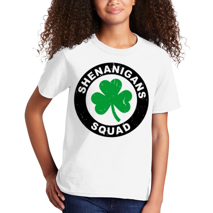 Shenanigans Squad Funny St PatrickS Day Party Kids T-Shirt