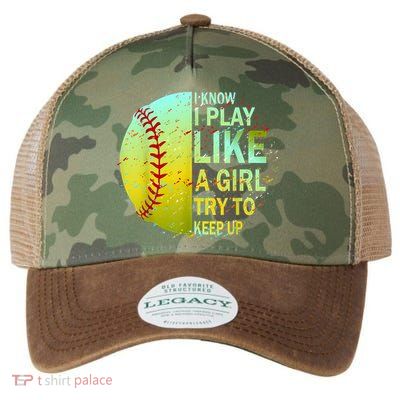 Softball Shirts For Girls | Softball TShirt Legacy Tie Dye Trucker Hat