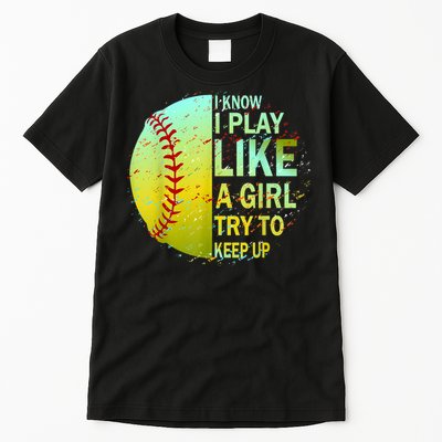 Softball Shirts For Girls | Softball TShirt Tall T-Shirt