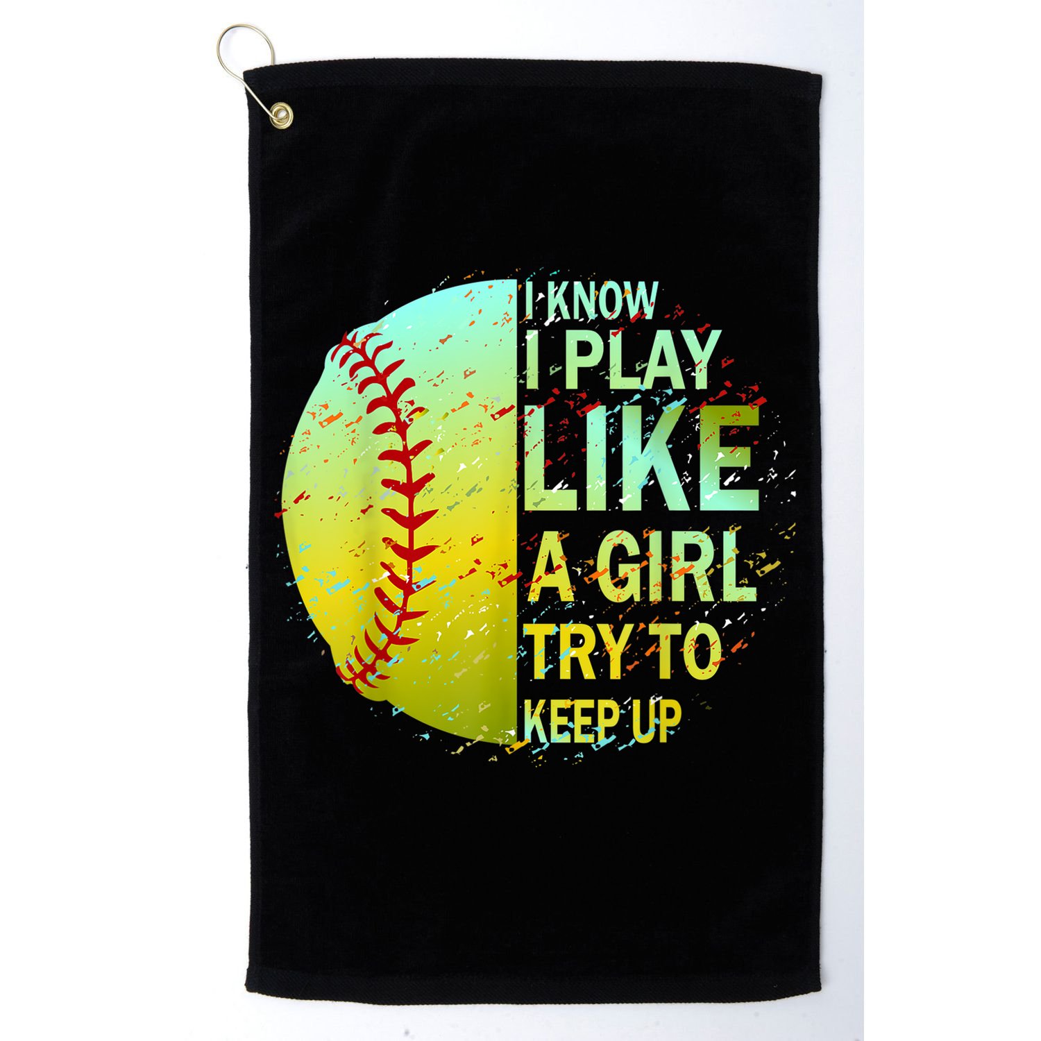 Softball Shirts For Girls | Softball TShirt Golf Towel