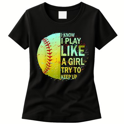 Softball Shirts For Girls | Softball TShirt Womens T-Shirt