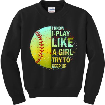 Softball Shirts For Girls | Softball TShirt Kids Sweatshirt