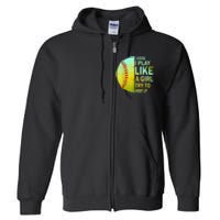 Softball Shirts For Girls | Softball TShirt Full Zip Hoodie