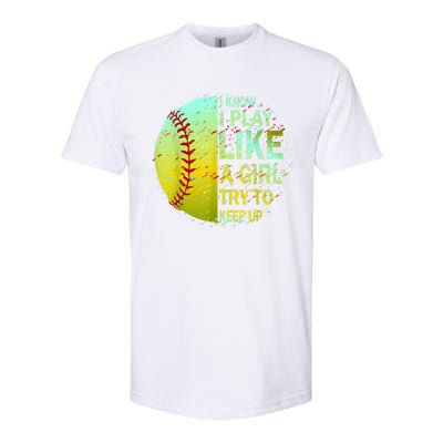 Softball Shirts For Girls | Softball TShirt Softstyle CVC T-Shirt