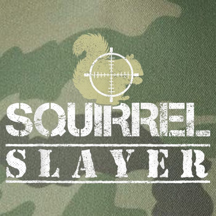 Squirrel Slayer Funny Squirrel Hunting Squirrel Hunters Legacy Tie Dye Trucker Hat