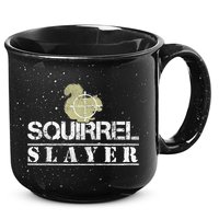 Squirrel Slayer Funny Squirrel Hunting Squirrel Hunters 15oz Campfire Ceramic Mug