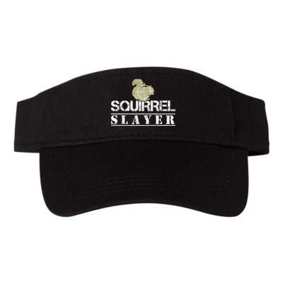 Squirrel Slayer Funny Squirrel Hunting Squirrel Hunters Visor