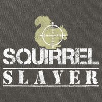 Squirrel Slayer Funny Squirrel Hunting Squirrel Hunters Cotton Canvas Backpack