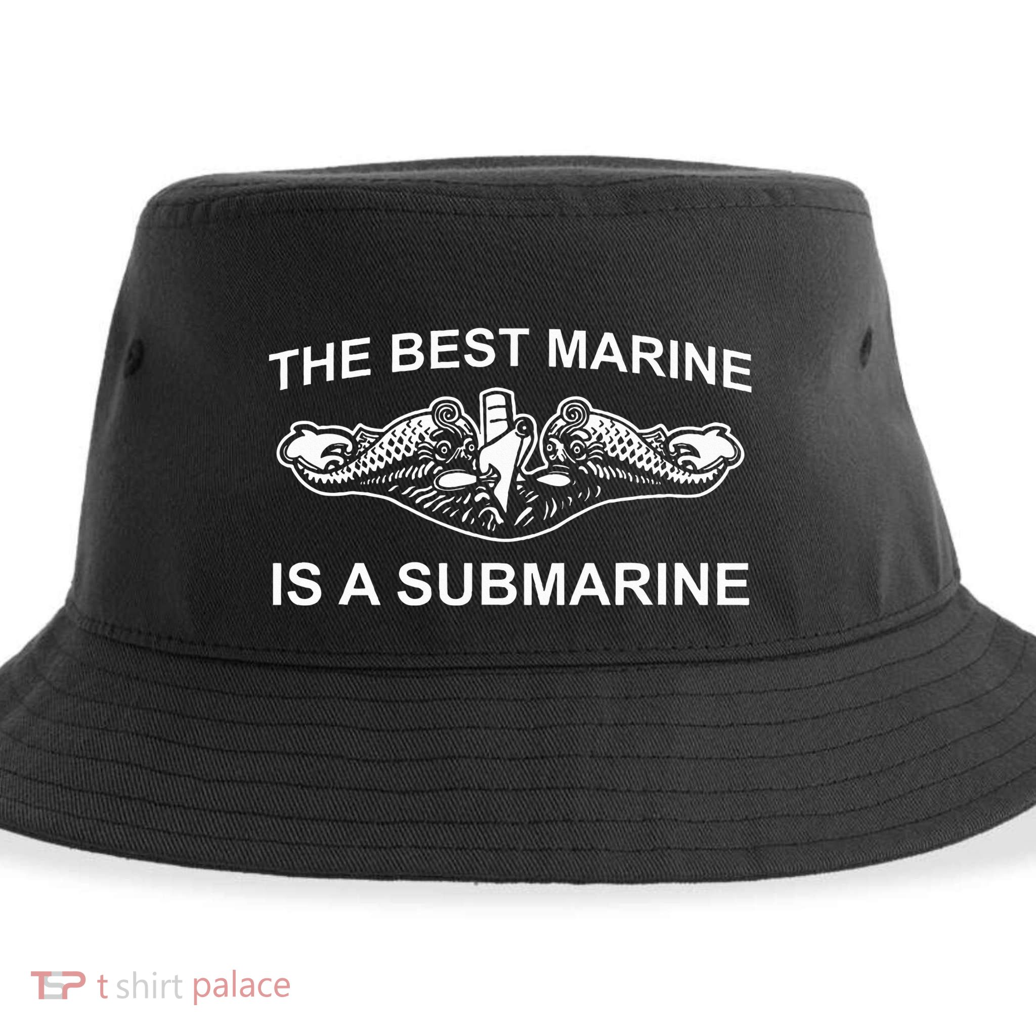 Submariner Submarine Funny Military Veteran Rivalry Sustainable Bucket Hat