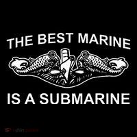 Submariner Submarine Funny Military Veteran Rivalry Drawstring Bag