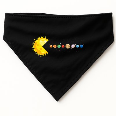 Solar System Funny Planet Sun And Astrology USA-Made Doggie Bandana