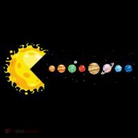 Solar System Funny Planet Sun And Astrology Performance Shirt