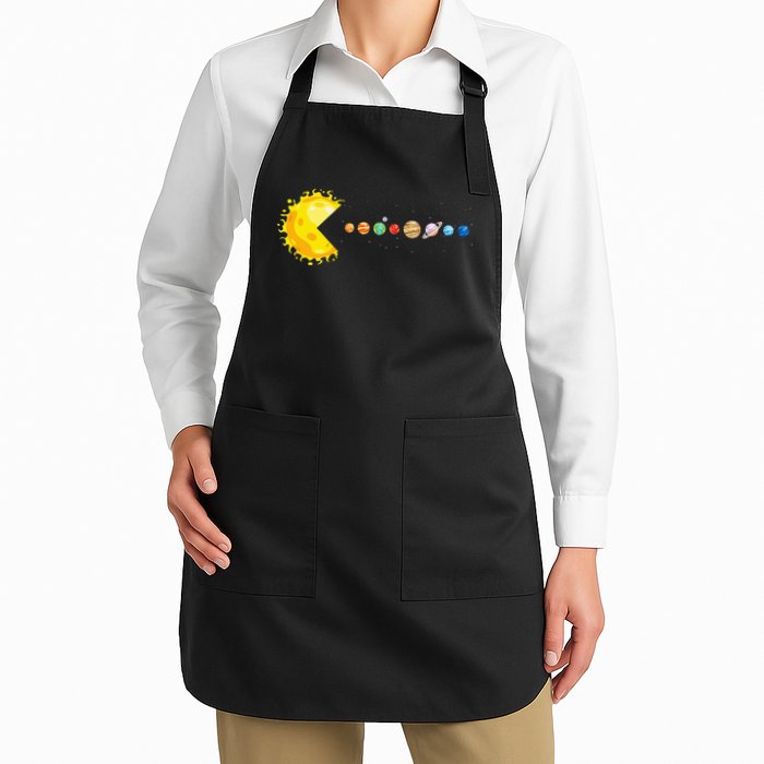 Solar System Funny Planet Sun And Astrology Apron