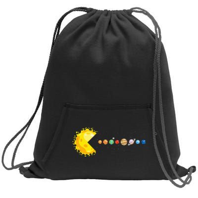 Solar System Funny Planet Sun And Astrology Sweatshirt Cinch Pack Bag