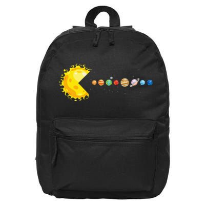 Solar System Funny Planet Sun And Astrology 16 in Basic Backpack