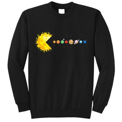 Solar System Funny Planet Sun And Astrology Tall Sweatshirt