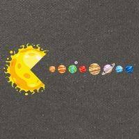 Solar System Funny Planet Sun And Astrology Cotton Canvas Backpack