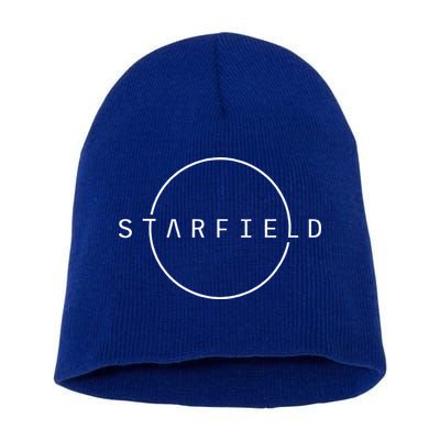Starfield Star Field Space Galaxy Universe  Short Acrylic Beanie