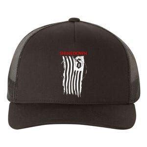 Shinedown Shredded Flag Yupoong Adult 5-Panel Trucker Hat