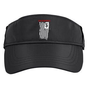 Shinedown Shredded Flag Adult Drive Performance Visor