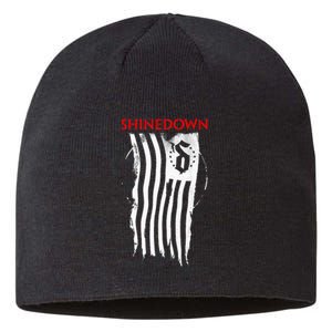 Shinedown Shredded Flag Sustainable Beanie