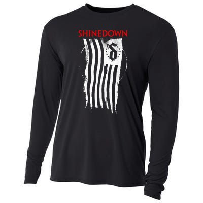 Shinedown Shredded Flag Cooling Performance Long Sleeve Crew