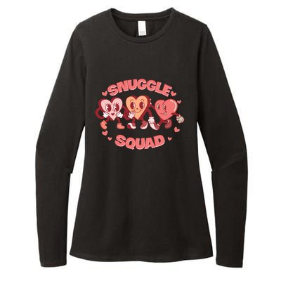 Snuggle Squad Funny Nicu L And D Nurse Happy Valentines Day Gift Womens CVC Long Sleeve Shirt