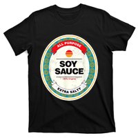 Soy Sauce Funny Costume Vegan Soy Sauce Funny Sushi Matching Group Halloween T-Shirt