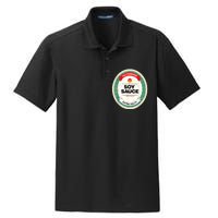 Soy Sauce Funny Costume Vegan Soy Sauce Funny Sushi Matching Group Halloween Dry Zone Grid Polo