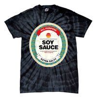 Soy Sauce Funny Costume Vegan Soy Sauce Funny Sushi Matching Group Halloween Tie-Dye T-Shirt