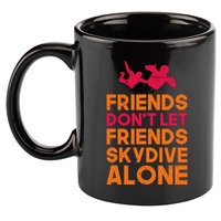 Skydiver Shirts Funny Friends Skydiving Parachute 11oz C Handle Ceramic Mug