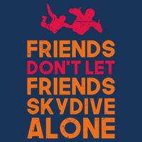 Skydiver Shirts Funny Friends Skydiving Parachute 7 Panel Mesh Trucker Snapback Hat