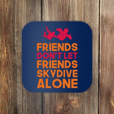 Skydiver Shirts Funny Friends Skydiving Parachute Coaster