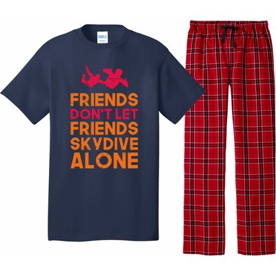 Skydiver Shirts Funny Friends Skydiving Parachute Pajama Set