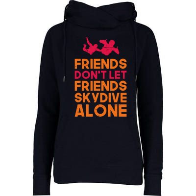 Skydiver Shirts Funny Friends Skydiving Parachute Womens Funnel Neck Pullover Hood