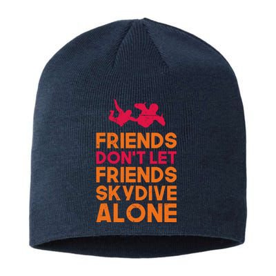 Skydiver Shirts Funny Friends Skydiving Parachute Sustainable Beanie