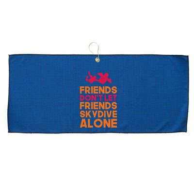 Skydiver Shirts Funny Friends Skydiving Parachute Large Microfiber Waffle Golf Towel