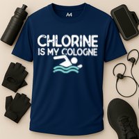 Swimmer Shirts For Men Funny Swimming Pool Gifts Cooling Performance Crew T-Shirt