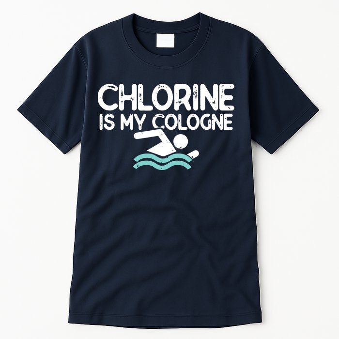 Swimmer Shirts For Men Funny Swimming Pool Gifts Tall T-Shirt