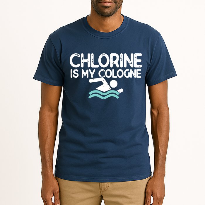 Swimmer Shirts For Men Funny Swimming Pool Gifts Tall T-Shirt