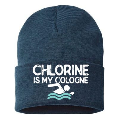 Swimmer Shirts For Men Funny Swimming Pool Gifts Sustainable Knit Beanie