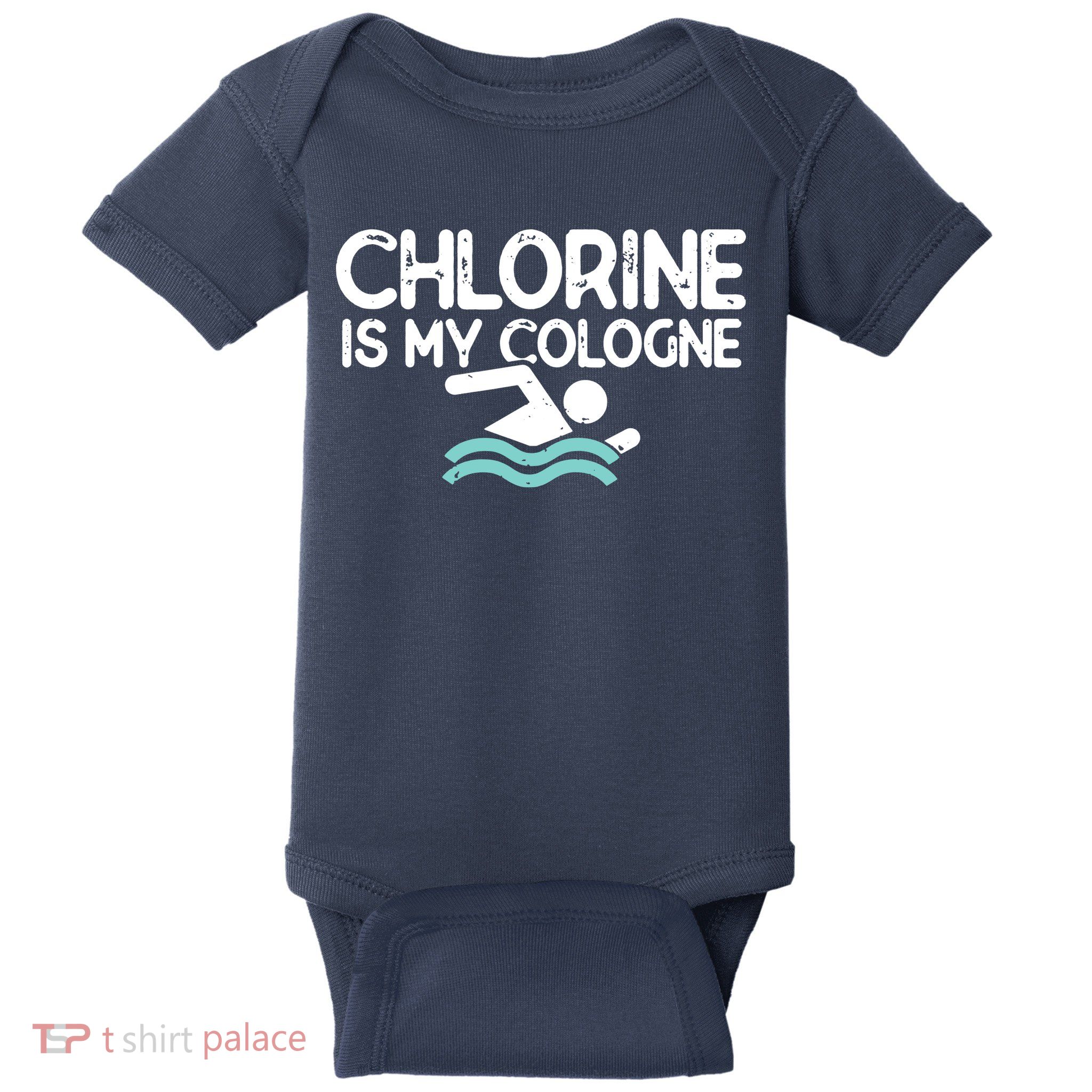 Swimmer Shirts For Men Funny Swimming Pool Gifts Baby Bodysuit