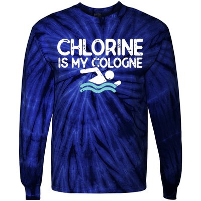 Swimmer Shirts For Men Funny Swimming Pool Gifts Tie-Dye Long Sleeve Shirt