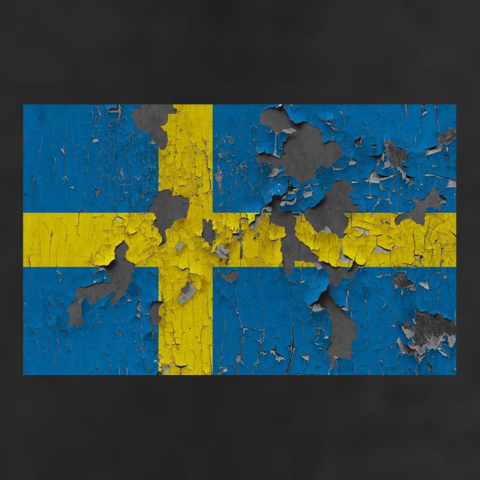 Sweden Stone Flag Adult Drive Performance Visor