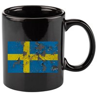 Sweden Stone Flag 11oz C Handle Ceramic Mug