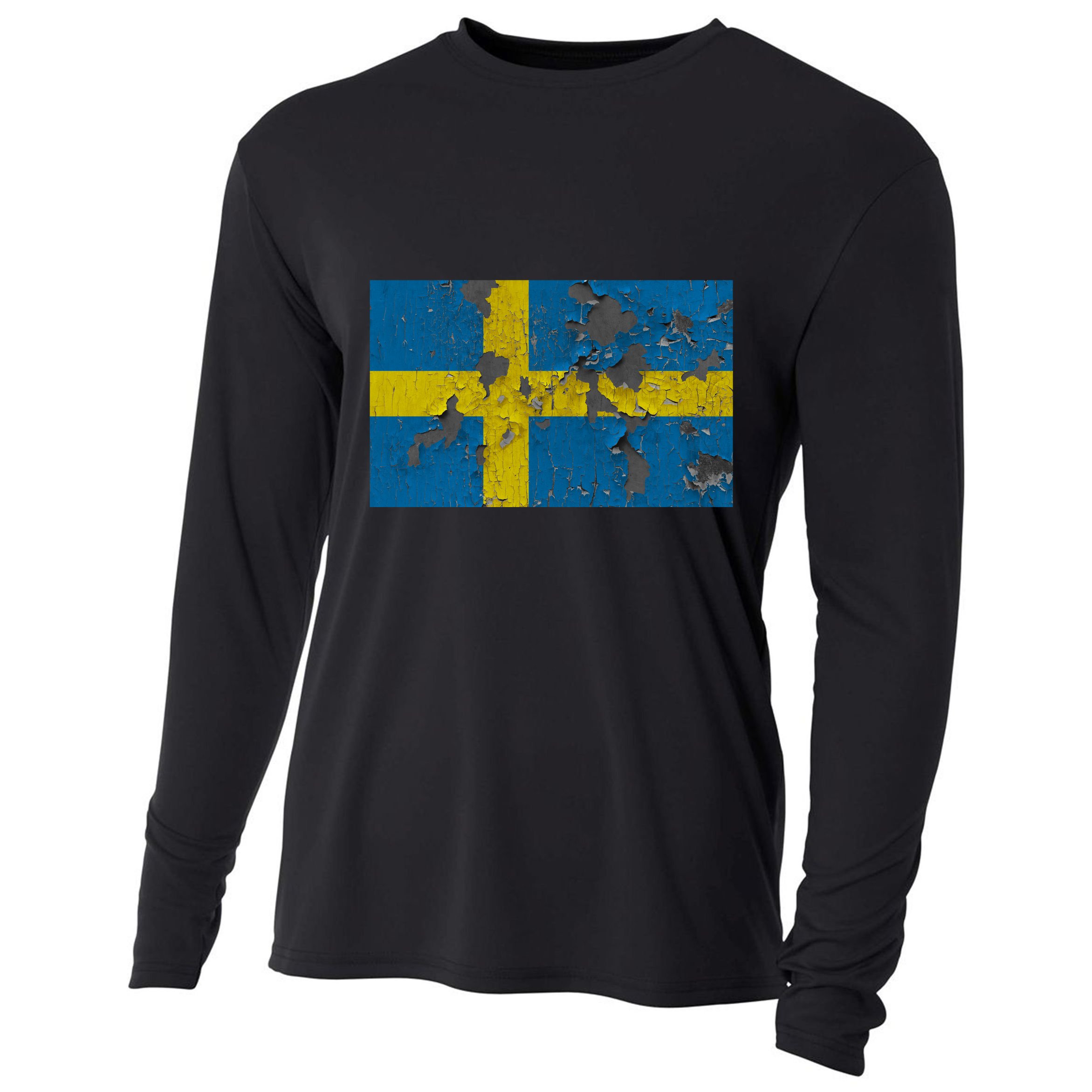 Sweden Stone Flag Cooling Performance Long Sleeve Crew