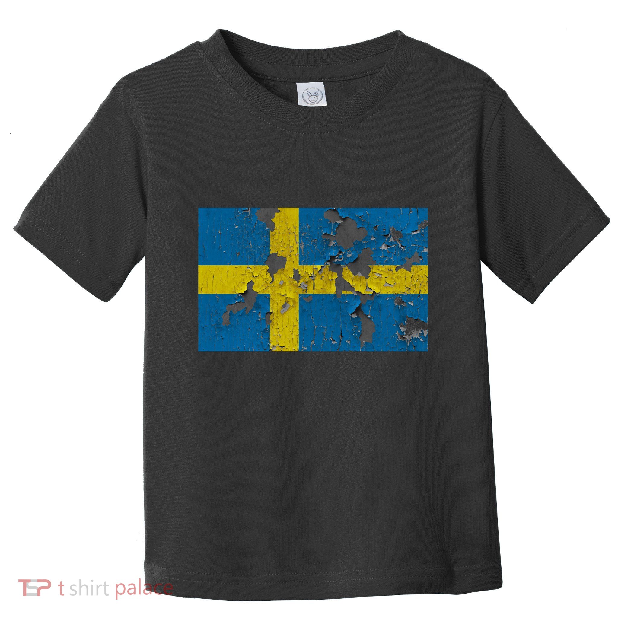 Sweden Stone Flag Toddler T-Shirt